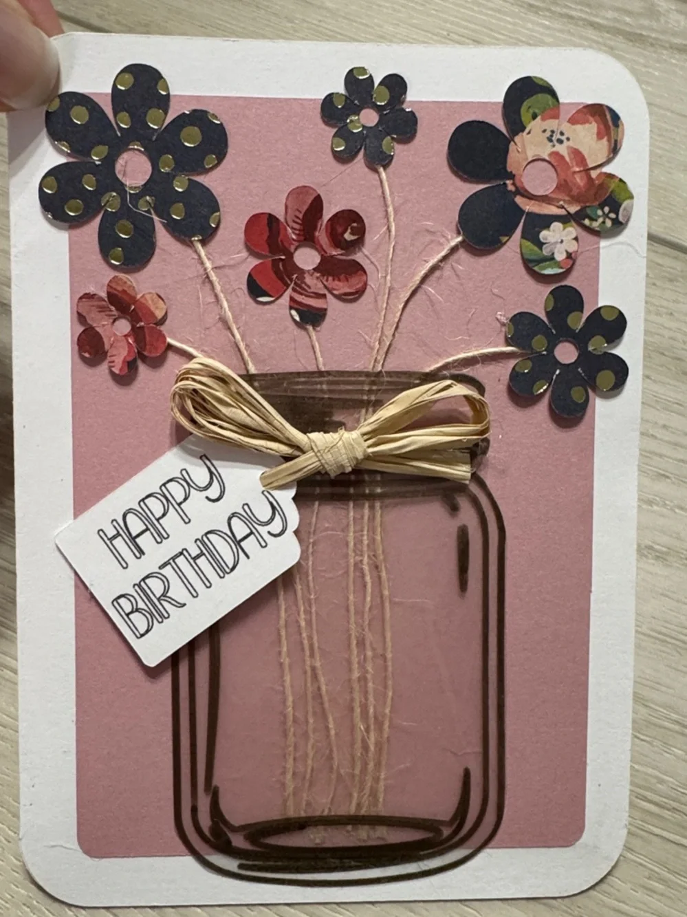Handmade Assorted Birthday Card Set of 6